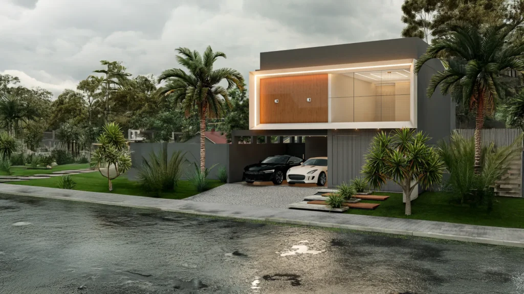 Casa Jacarandá, um dos modelos exclusivos de Casas do Vale.